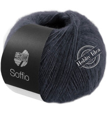 Lana Grossa Soffio 19 Антрацитовый
