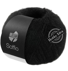 Lana Grossa Soffio 20 Чёрный