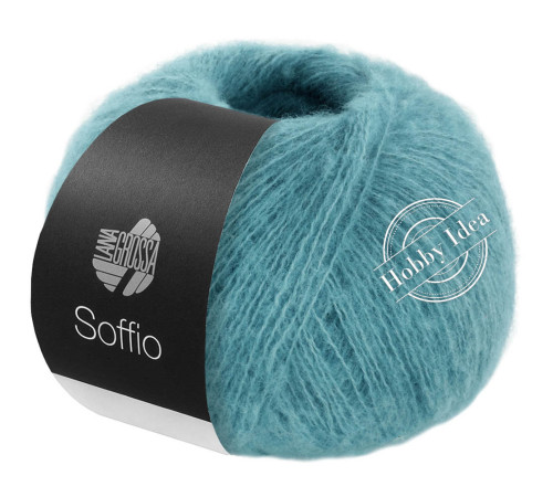 Lana Grossa Soffio 24 Бирюзовый синий