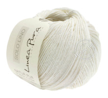 Lana Grossa Solo Lino 001 Белый