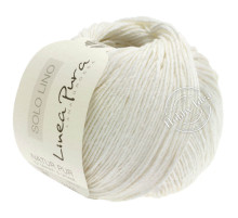Lana Grossa Solo Lino 001 Белый