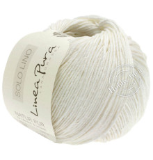 Lana Grossa Solo Lino 001 Белый