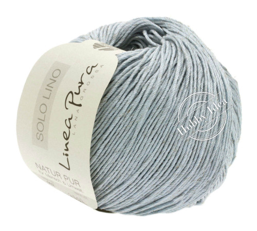 Lana Grossa Solo Lino 004 Нежно-голубой