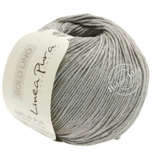 Lana Grossa Solo Lino 005 Серо-зелёный