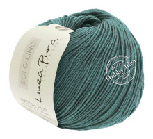 Lana Grossa Solo Lino 028 Зелёный опал