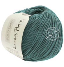 Lana Grossa Solo Lino 028 Зелёный опал