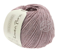 Lana Grossa Solo Lino 039 Пыльная сирень*