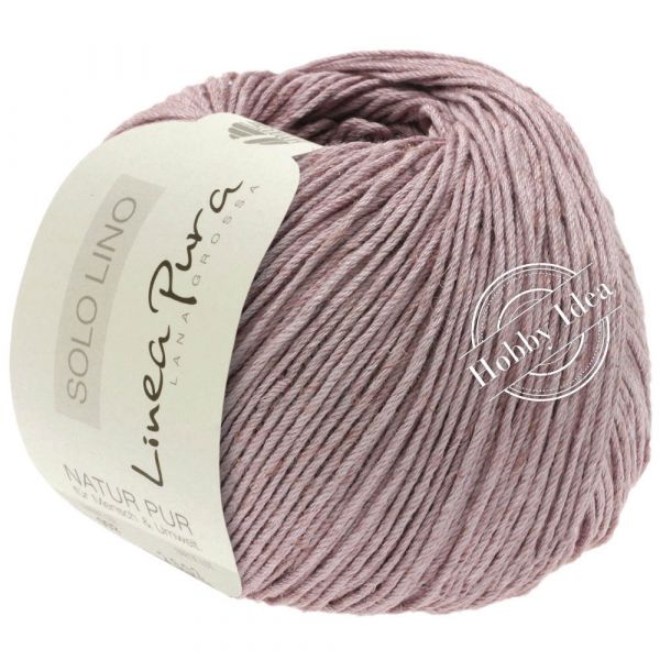 Lana Grossa Solo Lino 039 Пыльная сирень из категории Lana Grossa Solo Lino