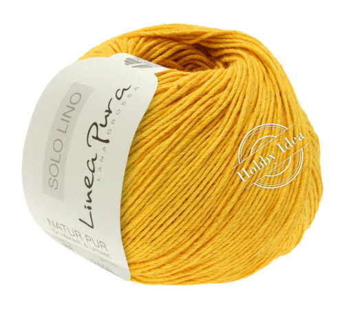 Lana Grossa Solo Lino 042 Кукуруза*