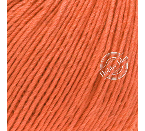 Lana Grossa Solo Lino 043 Лососево-оранжевый*