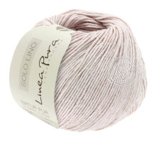Lana Grossa Solo Lino 044 Розовый жемчуг