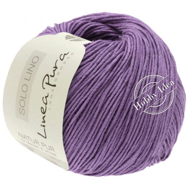 Lana Grossa Solo Lino 045 Сиреневый из категории Lana Grossa Solo Lino