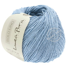 Lana Grossa Solo Lino 046 Голубой