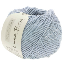 Lana Grossa Solo Lino 048 Серо-голубой*