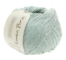 Lana Grossa Solo Lino 049 Бледно-зелёный*