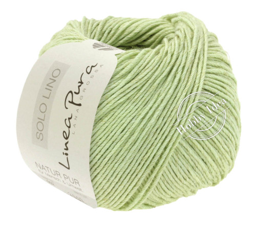 Lana Grossa Solo Lino 050 Светлый лайм*
