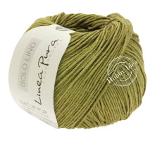 Lana Grossa Solo Lino 051 Оливковый