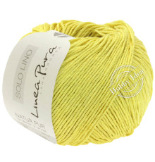 Lana Grossa Solo Lino 053 Цитрусовый жёлтый*
