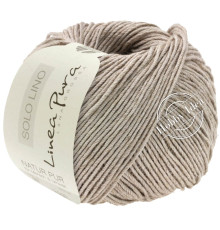 Lana Grossa Solo Lino 055 Бежевый жемчуг