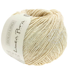 Lana Grossa Solo Lino 056 Жемчуг