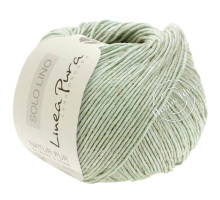 Lana Grossa Solo Lino 060 Зеленая пастэль