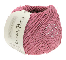Lana Grossa Solo Lino 062 Розовая гвоздика*
