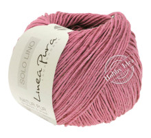 Lana Grossa Solo Lino 062 Розовая гвоздика*