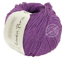 Lana Grossa Solo Lino 068 Фиолетовый*