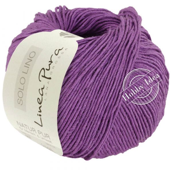 Lana Grossa Solo Lino 068 Фиолетовый из категории Lana Grossa Solo Lino