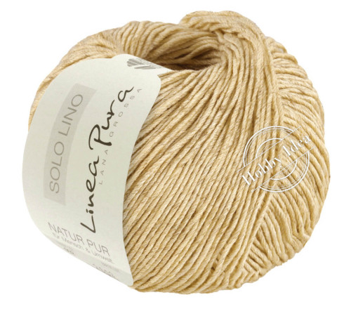 Lana Grossa Solo Lino 069 Ваниль