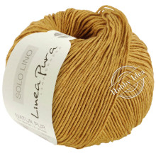 Lana Grossa Solo Lino 070 Медовая горчица