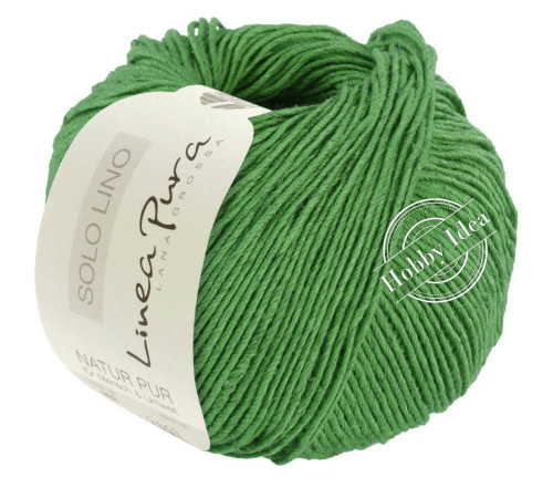 Lana Grossa Solo Lino 072 Изумруд