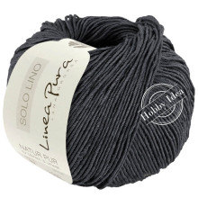 Lana Grossa Solo Lino 077 Антрацит