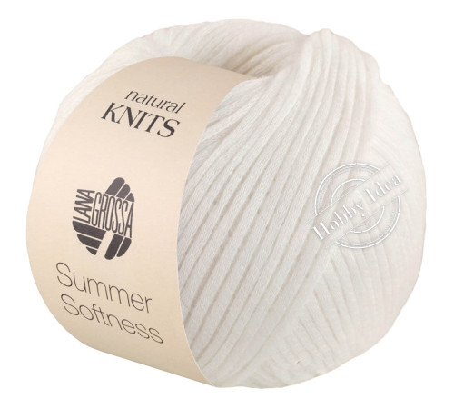 Lana Grossa Summer Softness 01 Белый