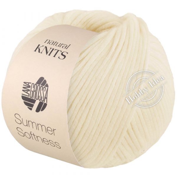 Lana Grossa Summer Softness 02 Кремовый из категории Lana Grossa Summer Softness