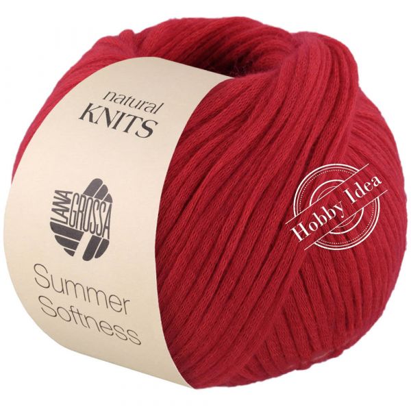 Lana Grossa Summer Softness 07 Красный из категории Lana Grossa Summer Softness