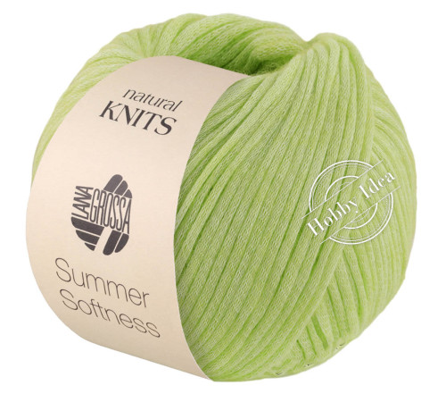 Lana Grossa Summer Softness 13 Весенний зелёный