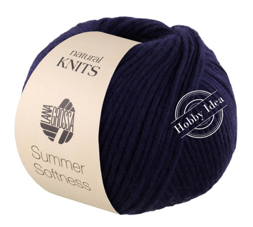 Lana Grossa Summer Softness 15 Тёмно-синий*
