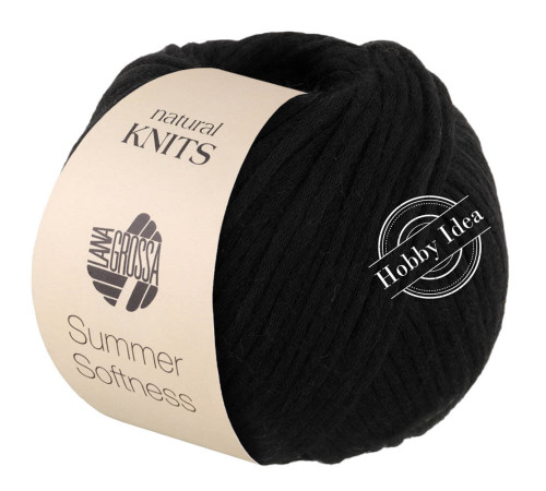Lana Grossa Summer Softness 20 Чёрный