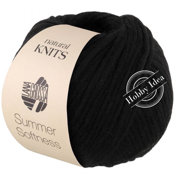 Lana Grossa Summer Softness 20 Чёрный из категории Lana Grossa Summer Softness