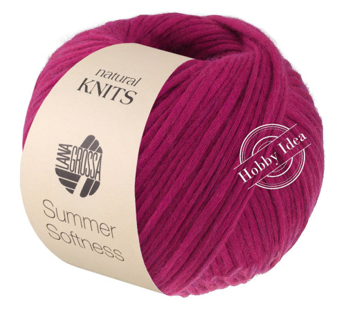 Lana Grossa Summer Softness 27 Фуксия