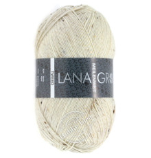 Lana Grossa Meilenweit 100 Tweed 106 Натуральный меланжевый