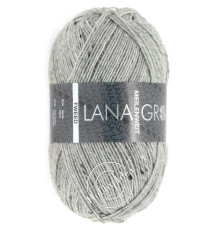 Lana Grossa Meilenweit 100 Tweed 110 Серый меланжевый