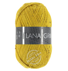Lana Grossa Meilenweit 100 Tweed 157 Горчично-жёлтый