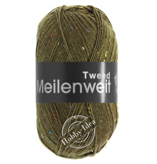 Lana Grossa Meilenweit 100 Tweed 168 Тёмно-зелёный