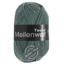 Lana Grossa Meilenweit 100 Tweed 172 Серо-голубой