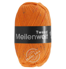 Lana Grossa Meilenweit 100 Tweed 176 Оранжевый