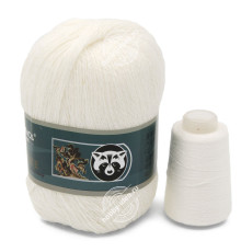 Menca Пух норки 801 Белый