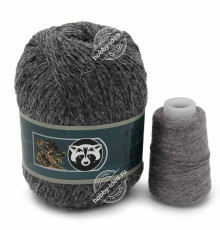 Menca Пух норки 803 Серый меланж