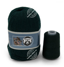 Menca Пух норки 805 Тёмный изумруд